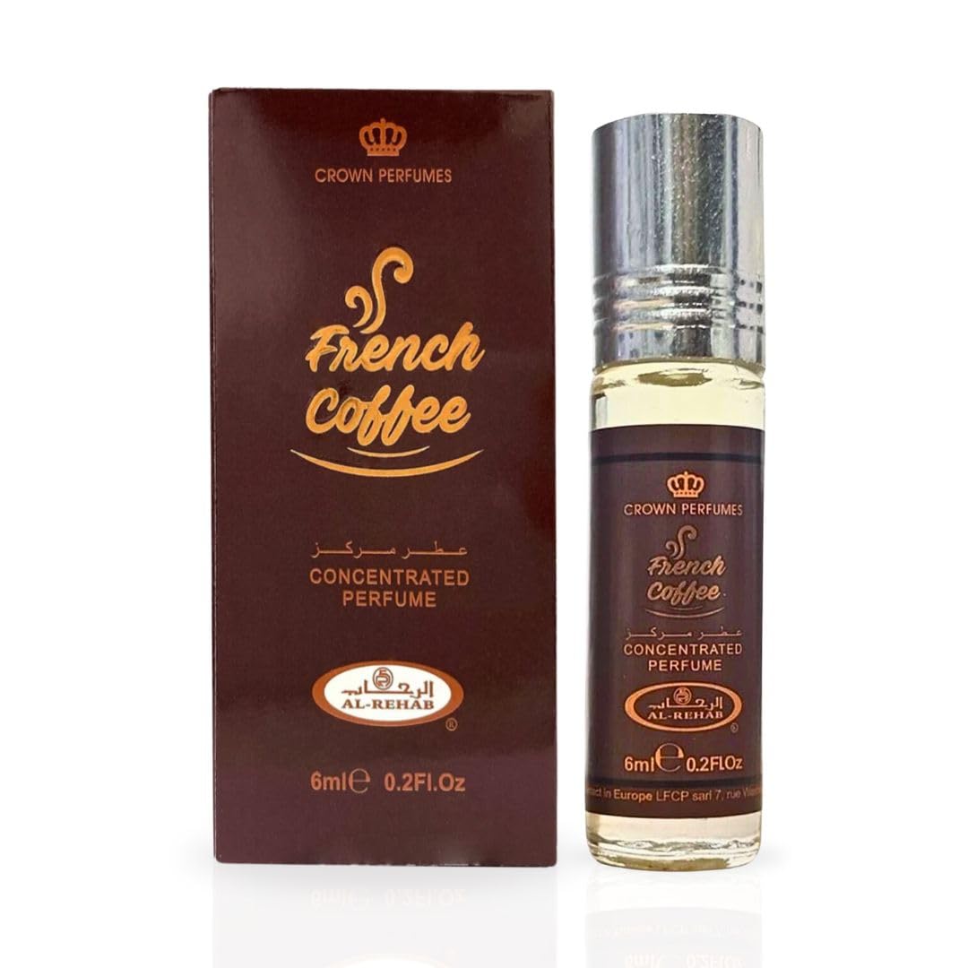 Coffee and Caramel Perfume Oil, 6 ml Roll-On - Warm Gourmand