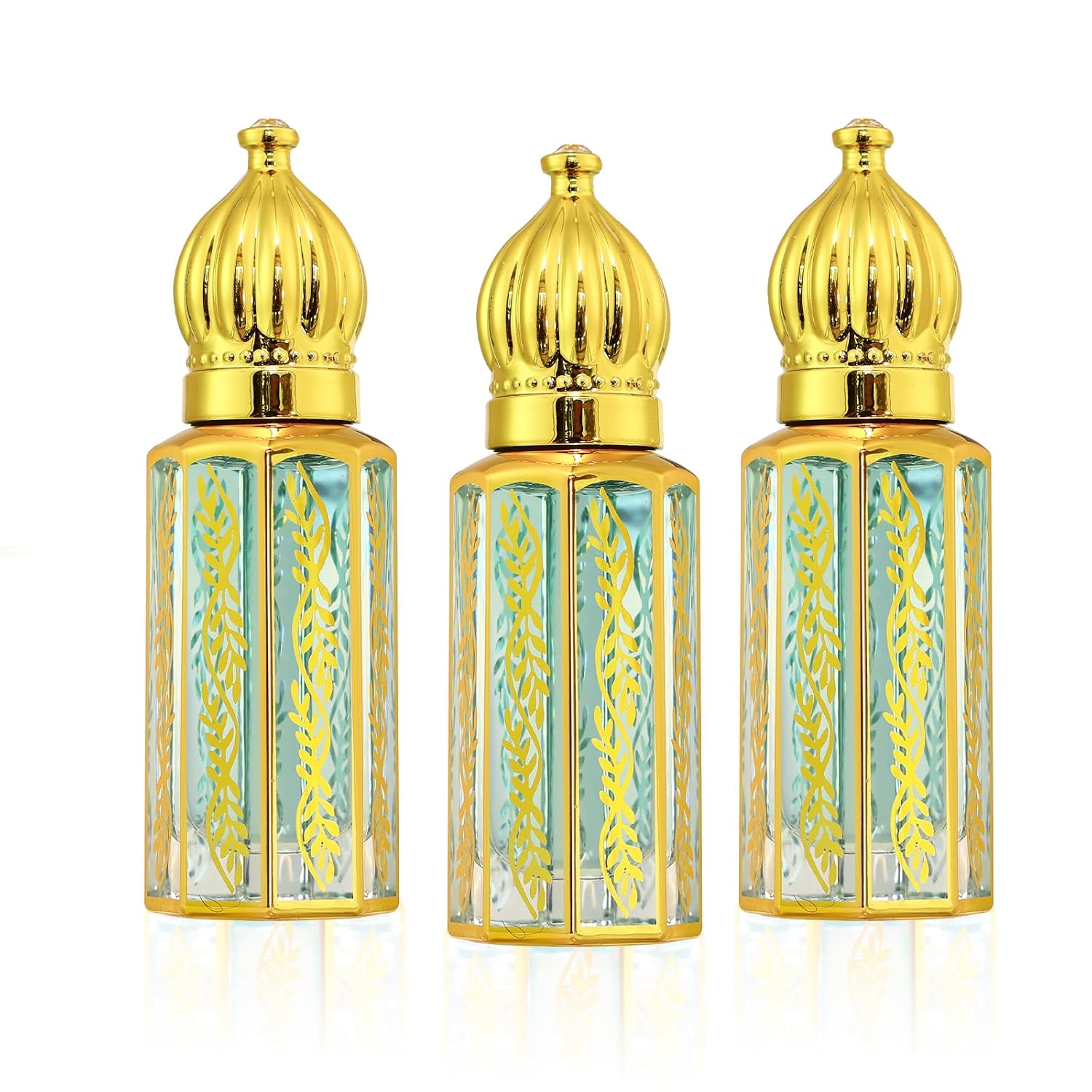 Arabian Perfume Oil Set for Women - 3 Bottles, 1.2 fl oz Total