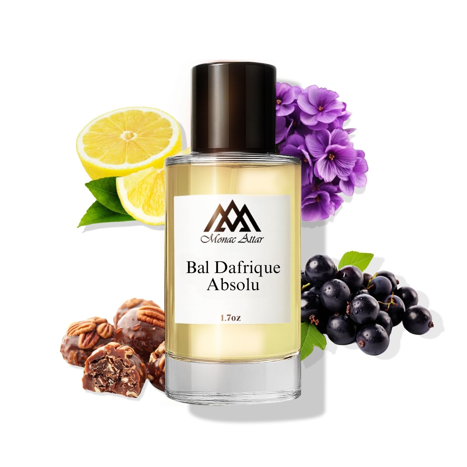 Amber and Woods Eau de Parfum, 50 ml - Long-Lasting Concentrated Spray