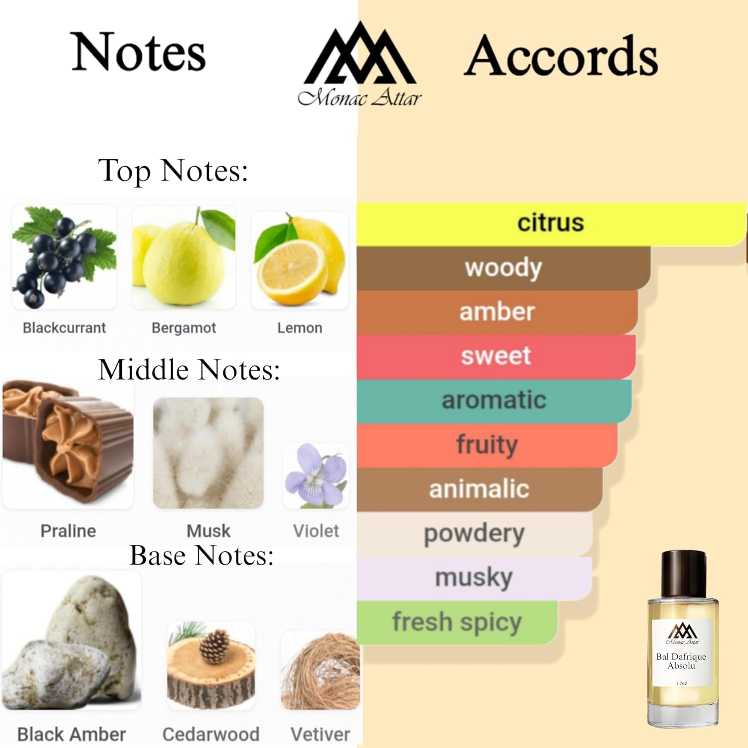 Amber and Woods Eau de Parfum, 50 ml - Long-Lasting Concentrated Spray